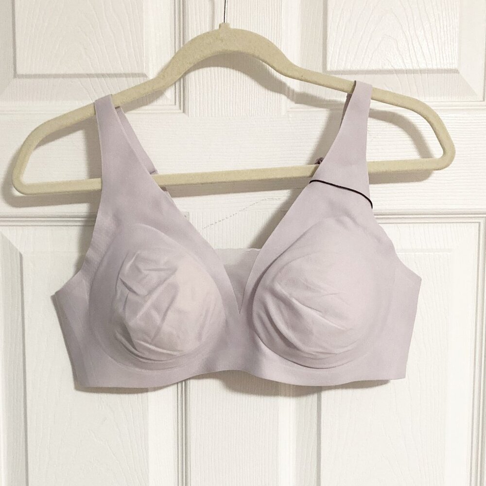 knix Light Lavender Wireless Everyday Bra